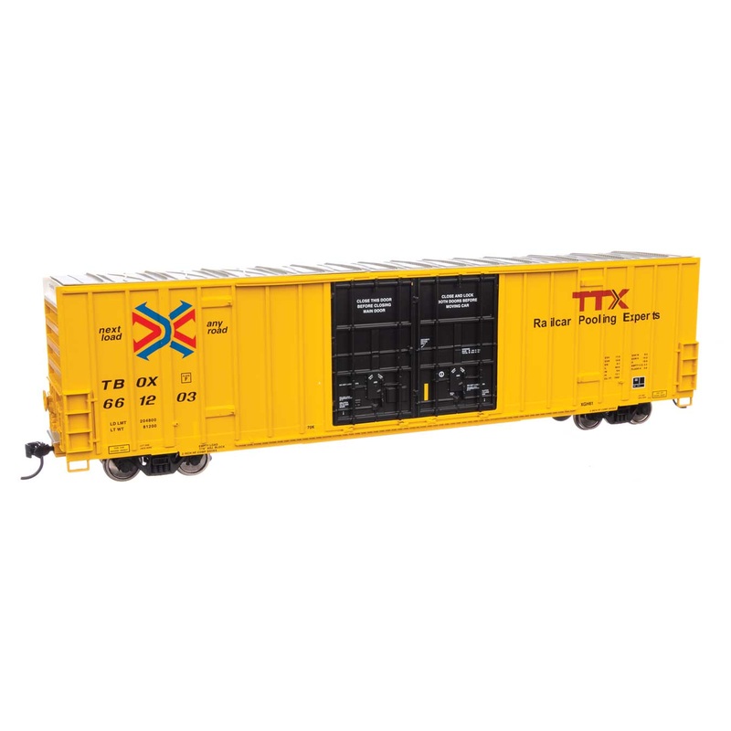 Walthers Mainline 910-3042 HO Scale 60' High Cube Boxcar TTX TBOX 661203