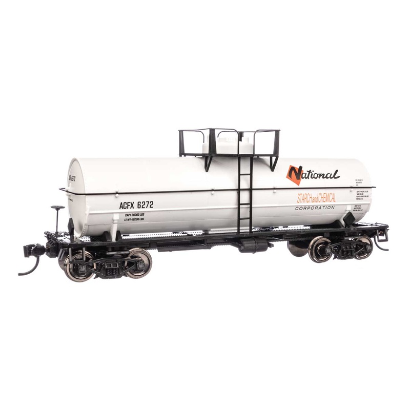 Walthers Mainline 910-48421 HO Scale 36' Large Dome Tank Car National Starch ACFX 6272