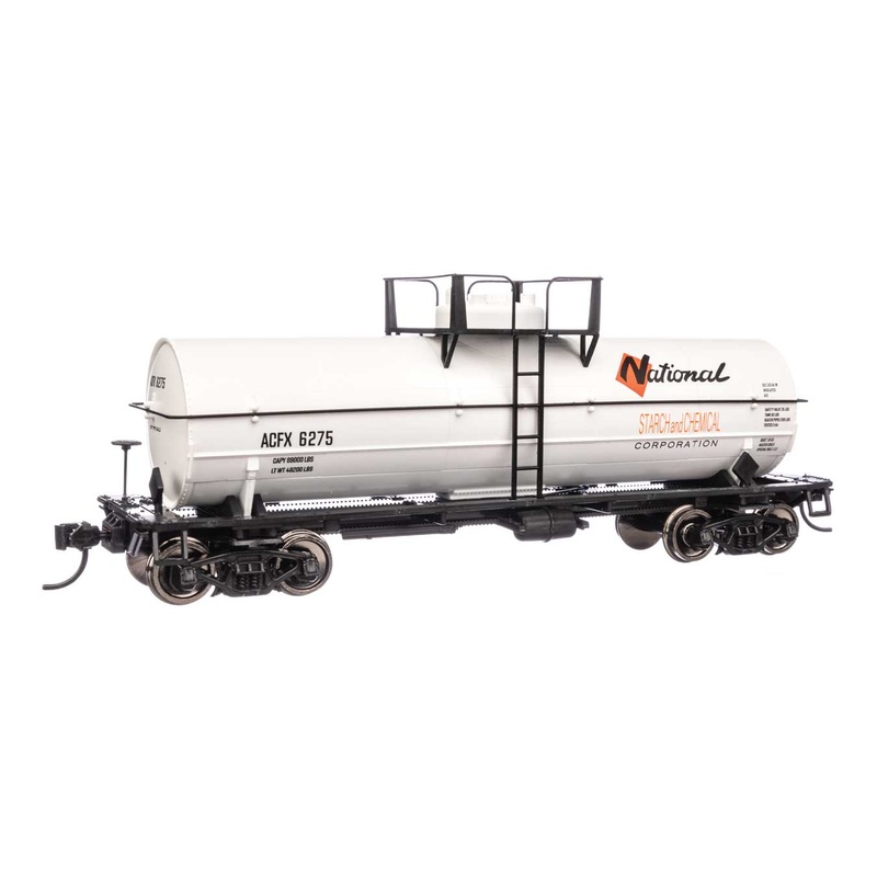 Walthers Mainline 910-48424 HO Scale 36' Large Dome Tank Car National Starch ACFX 6275