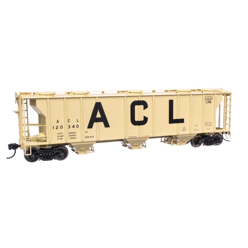 Walthers Mainline 910-7038 HO Scale PS-2 2893 3 Bay Covered Hopper Atlantic Coast Line ACL 120340