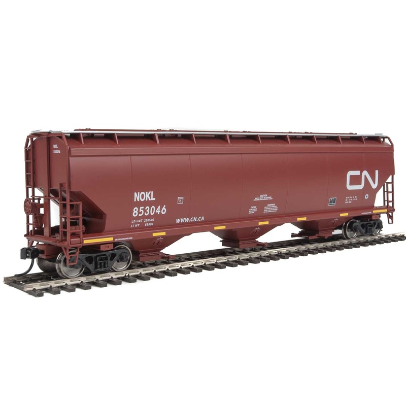 Walthers Mainline 910-7690 HO Scale 60' NSC 5150 3 Bay Covered Hopper CN/NOKL 853046
