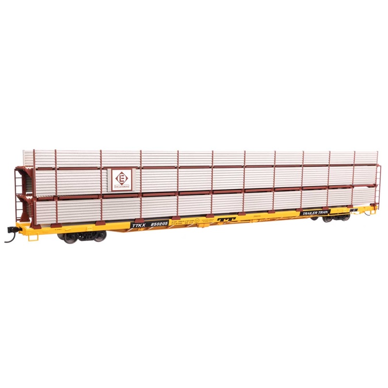 Walthers Mainline 910-8313 HO Scale 89' Tri-Level Shielded Auto Rack Erie Lackawanna EL/TTKX 850205