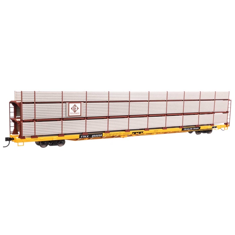 Walthers Mainline 910-8314 HO Scale 89' Tri-Level Shielded Auto Rack Erie Lackawanna EL/TTKX 850258