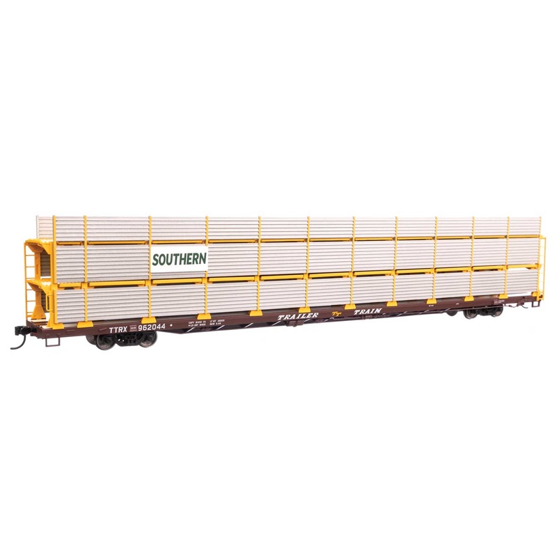 Walthers Mainline 910-8322 HO Scale 89' Tri-Level Shielded Auto Rack SOU 962044