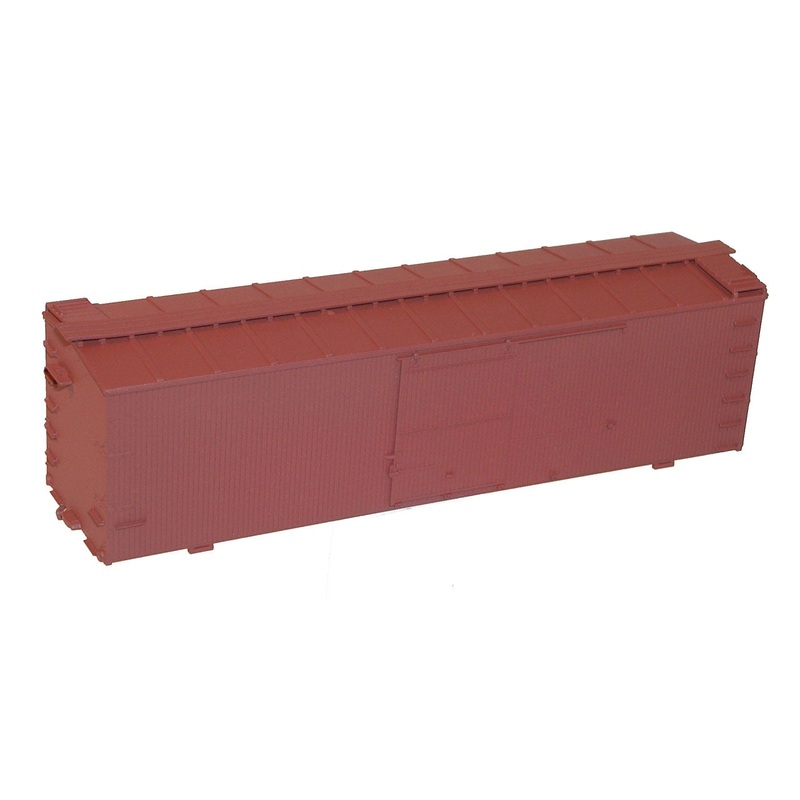 Accurail 1800 HO Scale 36' Wood Boxcar Kit Undecorated