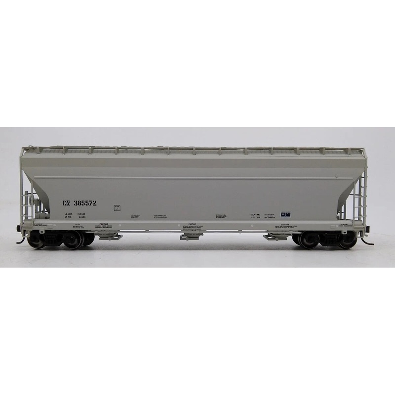 Atlas 20005525 HO Scale 4650 Covered Hopper Canadian National CN 385566