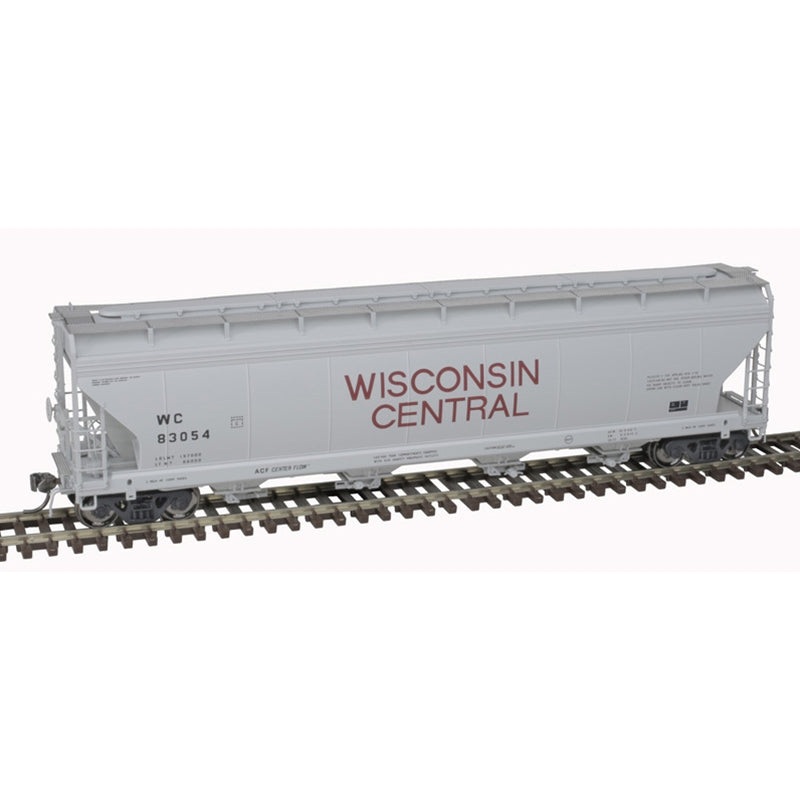 Atlas 20006397 HO Scale ACF 5250 Covered Hopper Wisconsin Central WC 83004