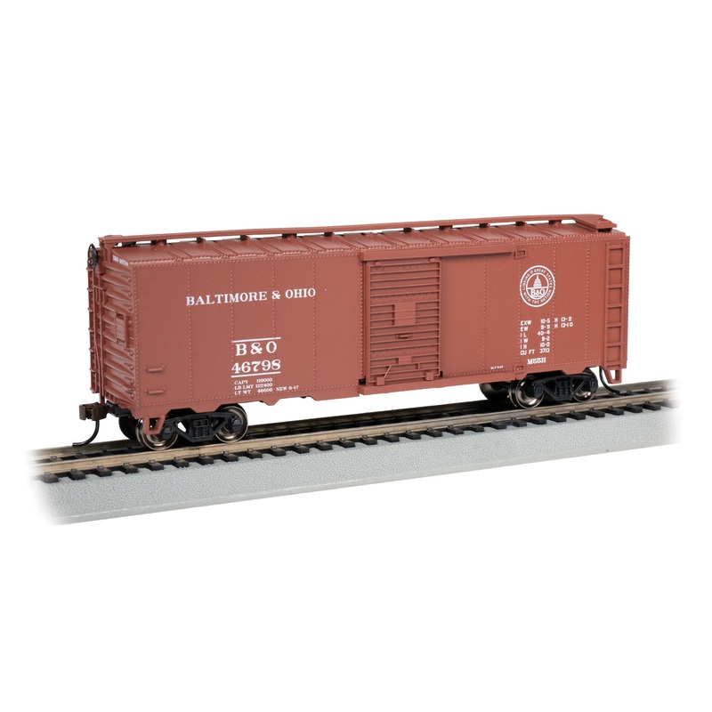 Bachmann 15013 HO Scale 40' PS-1 Boxcar Baltimore & Ohio B&O 46796
