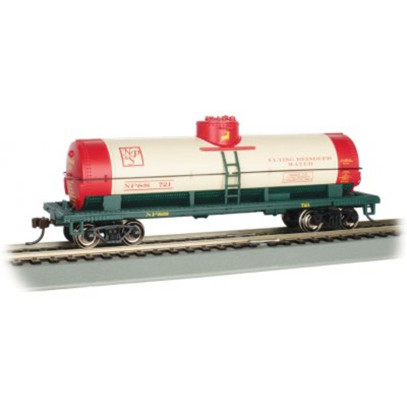 Bachmann 17801 HO Scale Tank Car Christmas Reindeer Water NP&S 721