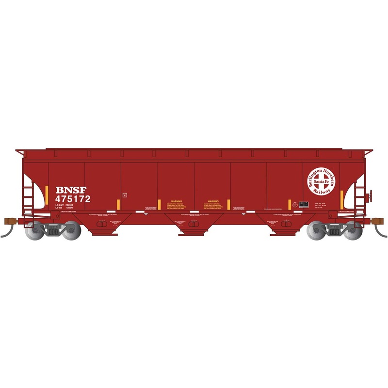 Bachmann 70636 HO Scale Trinity 5161 Covered Hopper BNSF "Cross" 475172