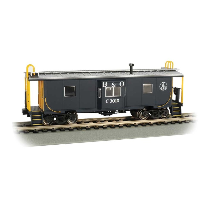 Bachmann 73204 HO Scale Bay Window Caboose Baltimore & Ohio B&O C-3015