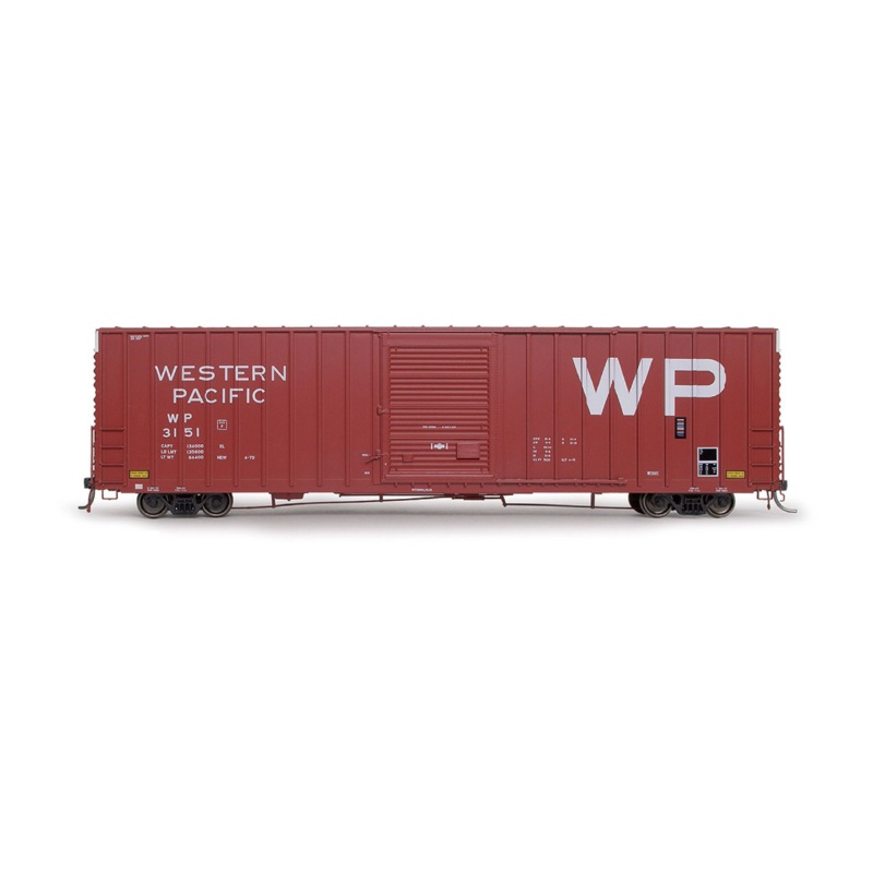 Exactrail Platinum EP80552 HO Scale PC&F 7633 Appliance Boxcar Western Pacific WP