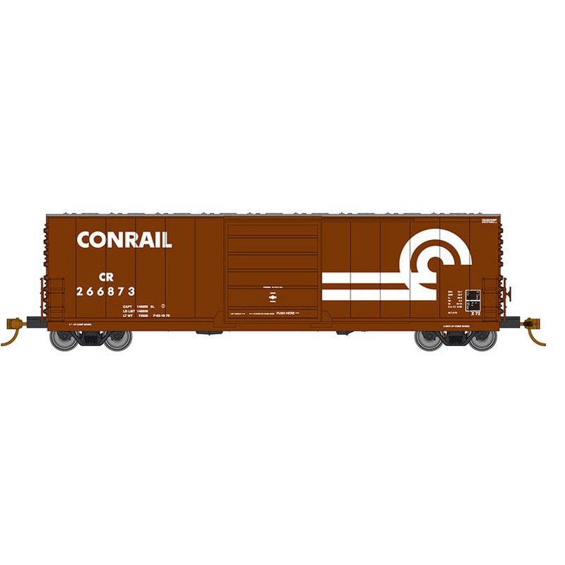 Rapido Trains 139006A HO Scale Evans X72 Boxcar Large Logo Conrail CR Single #Varies