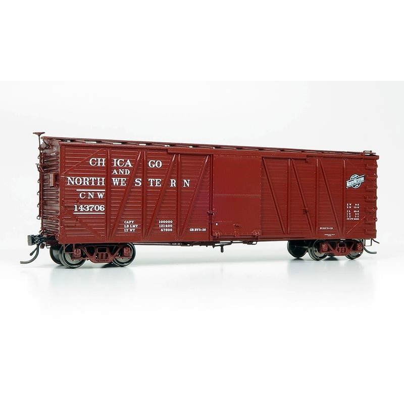 Rapido Trains 142005A HO Scale USRA Single Sheathed Boxcar Chicago NorthWestern C&NW #Varies