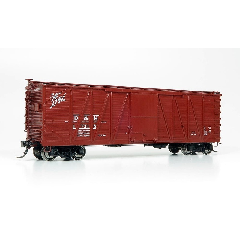 Rapido Trains 142007A HO Scale USRA Single Sheathed Boxcar Delaware & Hudson D&H #Varies