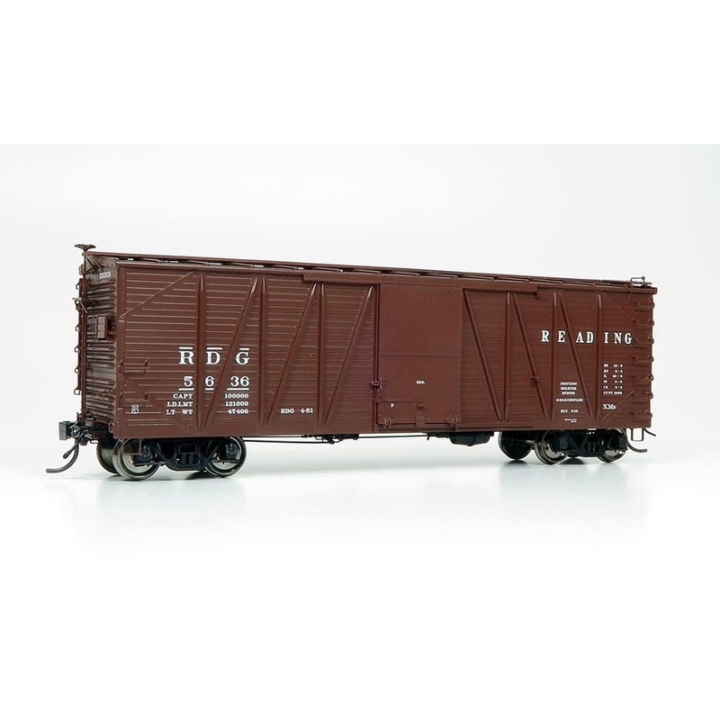 Rapido Trains 142013A HO Scale USRA Single Sheathed Boxcar Reading RDG #Varies
