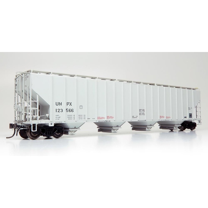 Rapido Trains 157007A HO Scale Procor 5820 Covered Hopper "No Logo" UNPX #'s Vary