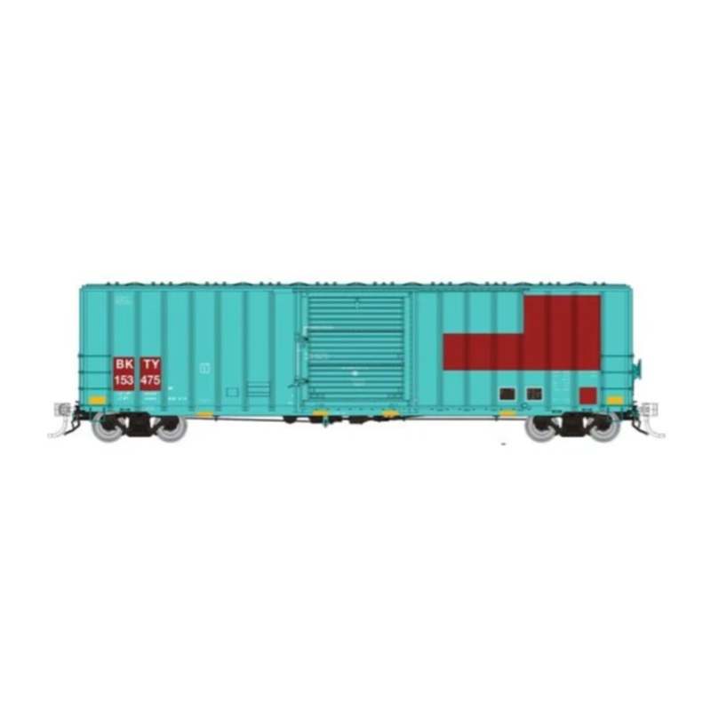 Rapido Trains 198010A HO Scale PC&F 5241 Boxcar BKTY Patched Car #2 (# Varies)