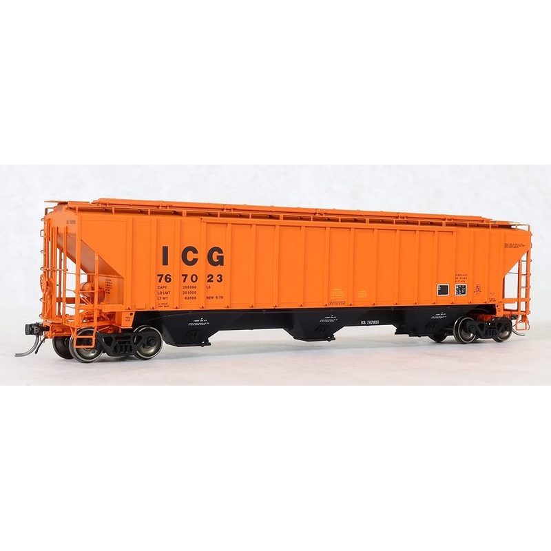 Tangent Scale Models 11241  PS 4750 Covered Hopper Illinois Central Gulf ICG #'s Vary