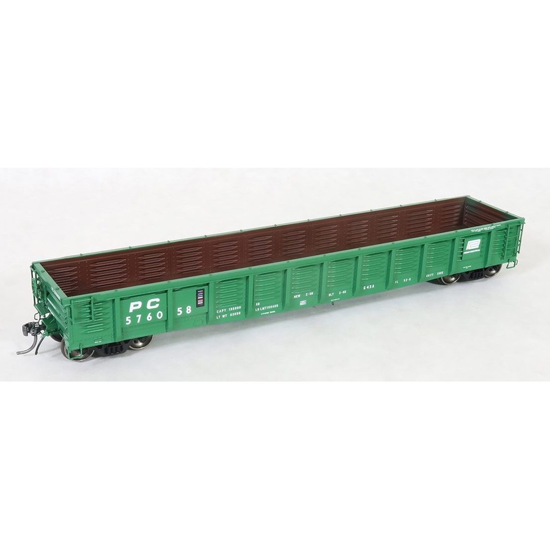 Tangent Scale Models 17018-01 HO Scale PRR/PC G43A Class Gondola Penn Central PC 576006