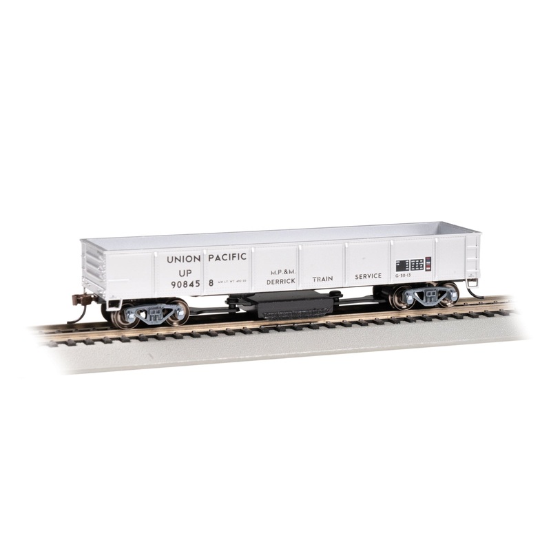 Bachmann 16342 HO Scale Track Cleaning Gondola - Union Pacific MoW 908458