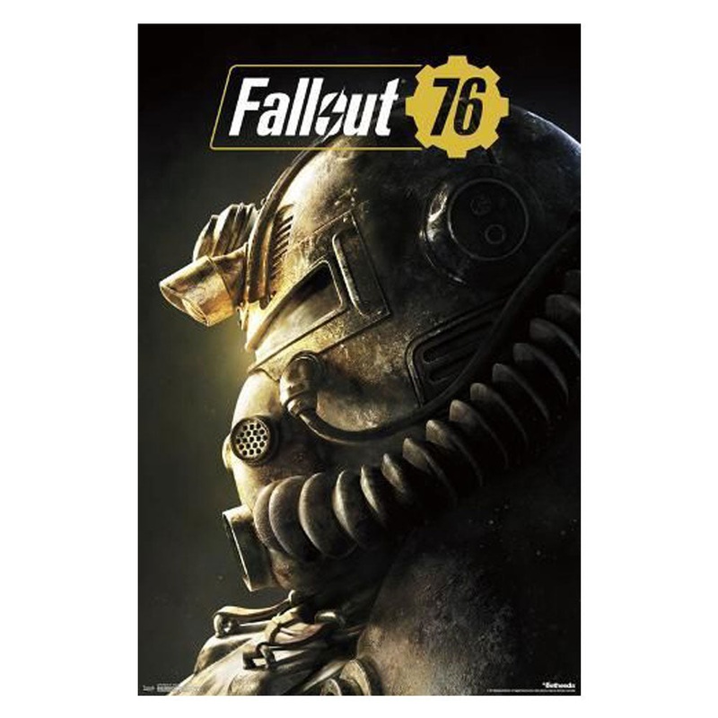 Affiche de casque Fallout 76