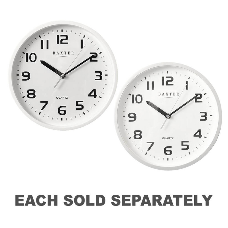 Baxter Adams Horloge murale arabe 25cm