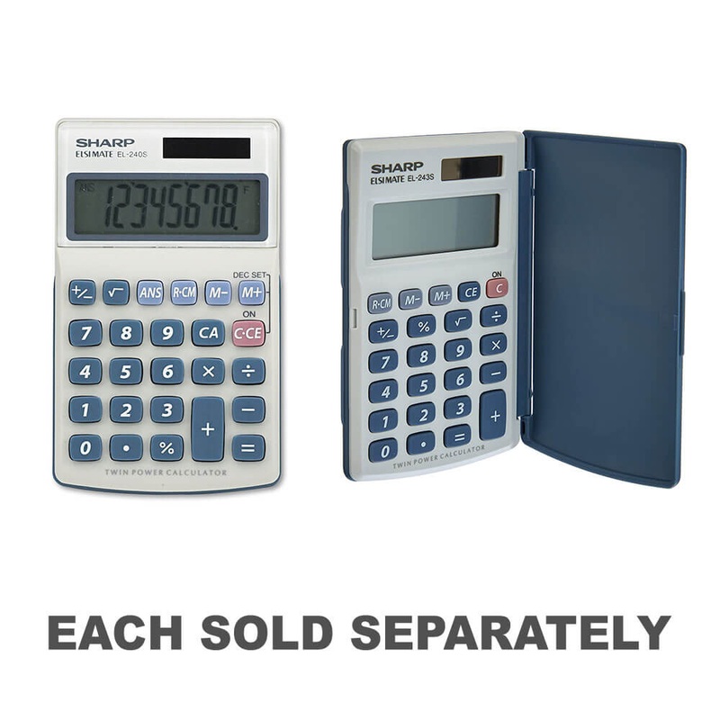 Calculateur de double puissance net  8 chiffres