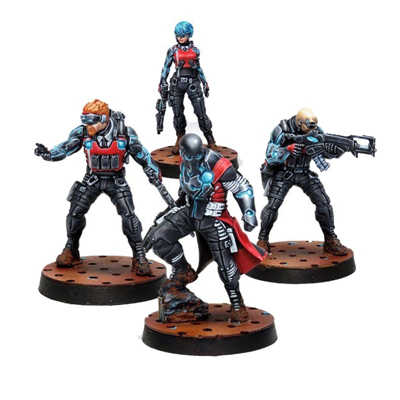 Infinity Nomads miniatures