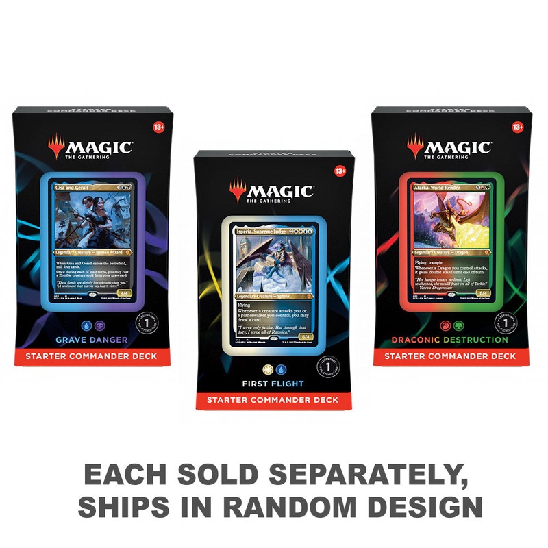 MTG Starter Commander 2022 Commander les decks