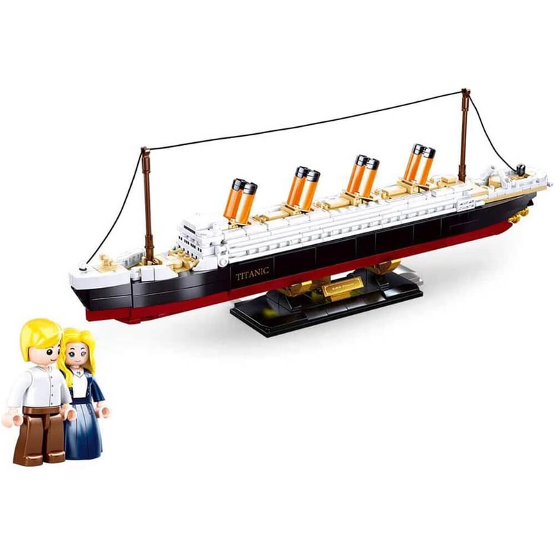 Sluban Model Bricks Titanic Set Scale 1: 700 481pc